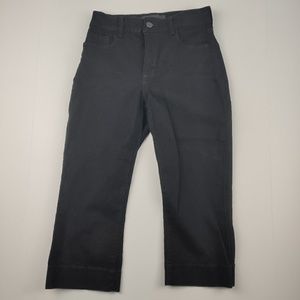 NYDJ Black Capri Style Jeans Petite Size 2